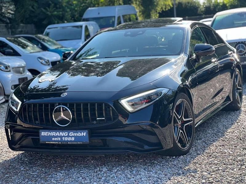 Obsidianschwarz Gebraucht 2021 Mercedes CLS53 AMG AMG Coupé | 59.990 € (Superpreis) - Bild 1/4