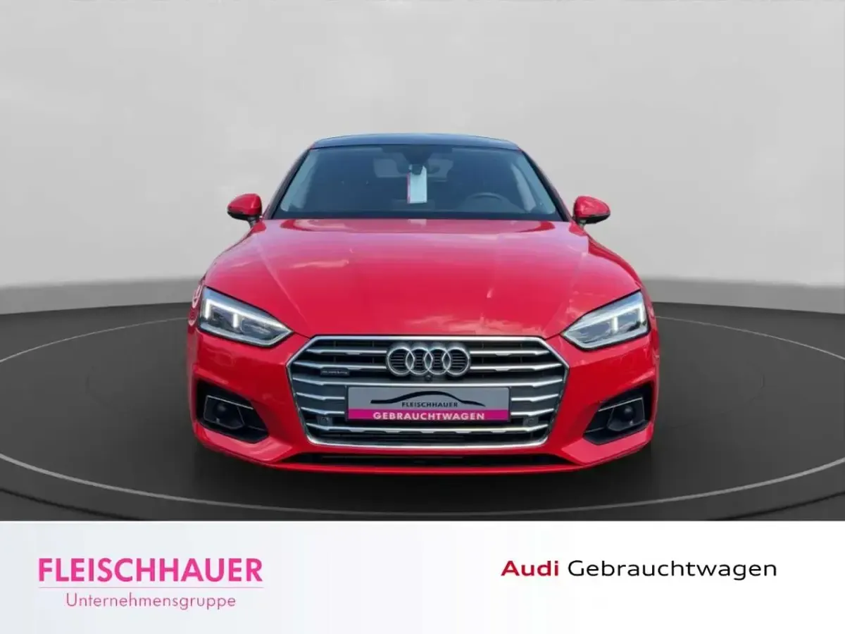 Gebraucht Audi A5 Sportback Sport 252 PS (185 kW) 2017 Rot Kleinwagen