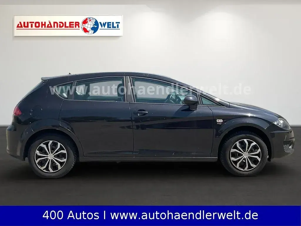 Gebraucht Seat Leon 105 PS (77 kW) 2011 Schwarz Kleinwagen