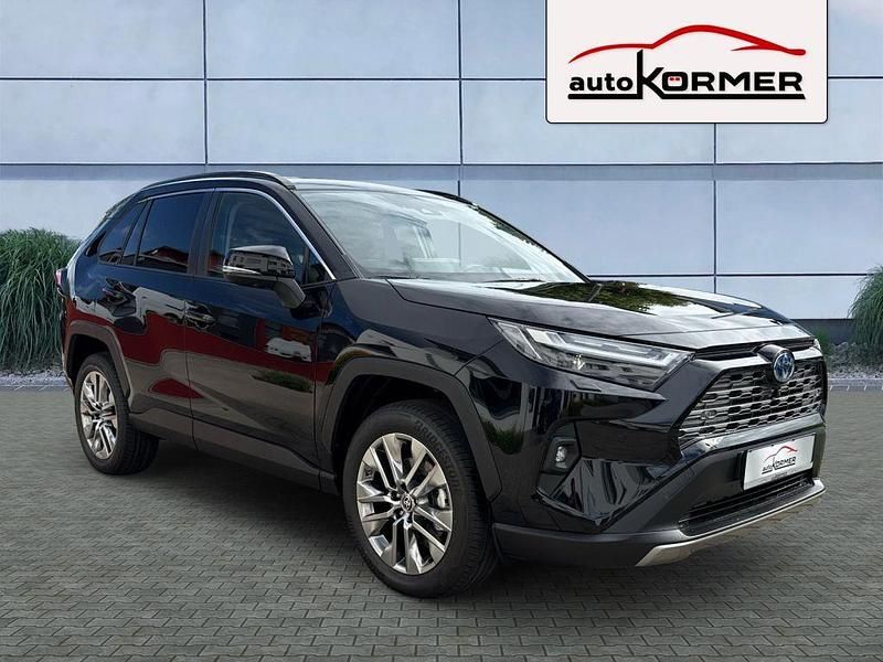 Tiefschwarz metallic Neu 2025 Toyota RAV4 Hybrid Lounge SUV | 49.990 € (Teuer) - Bild 1/4