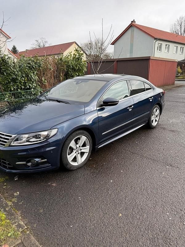 Usata VW CC 177 CV (130 kW) 2014 Blu Berlina