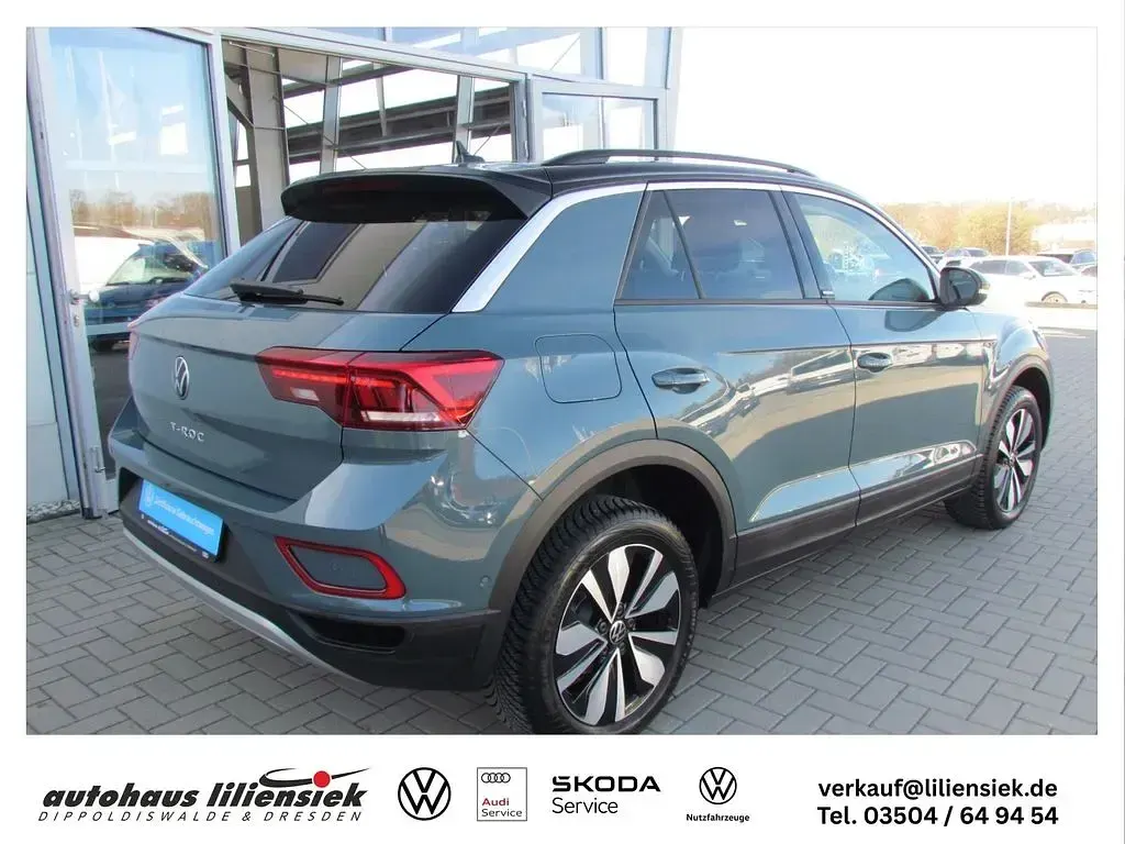 Gebraucht VW T-Roc Move 150 PS (110 kW) 2024 Blau SUV