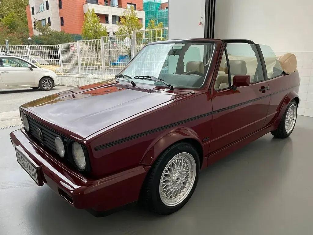 Gebraucht VW Golf Cabriolet 98 PS (72 kW) 1990 Rot Cabrio