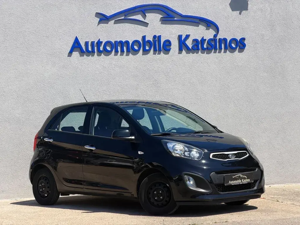 Gebraucht Kia Picanto Edition 7 69 PS (50 kW) 2012 Schwarz Kleinwagen