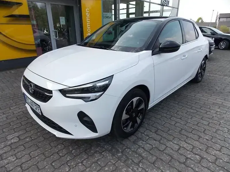 Gebraucht Opel Corsa-e Elegance 100 kW (136 PS) 2021 Jade weiss Kleinwagen