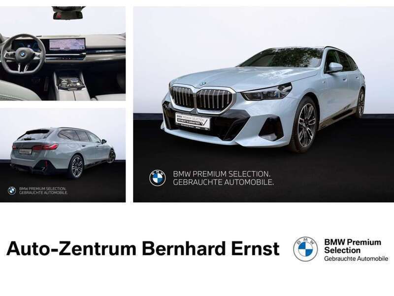M brooklyn grau metallic Gebraucht 2024 BMW 520 M Sport Kombi | 54.900 € (Guter Preis) - Bild 1/4