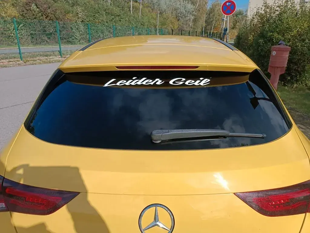 Gebraucht Mercedes CLA200 Shooting Brake Edition 150 PS (110 kW) 2020 Gelb Kombi