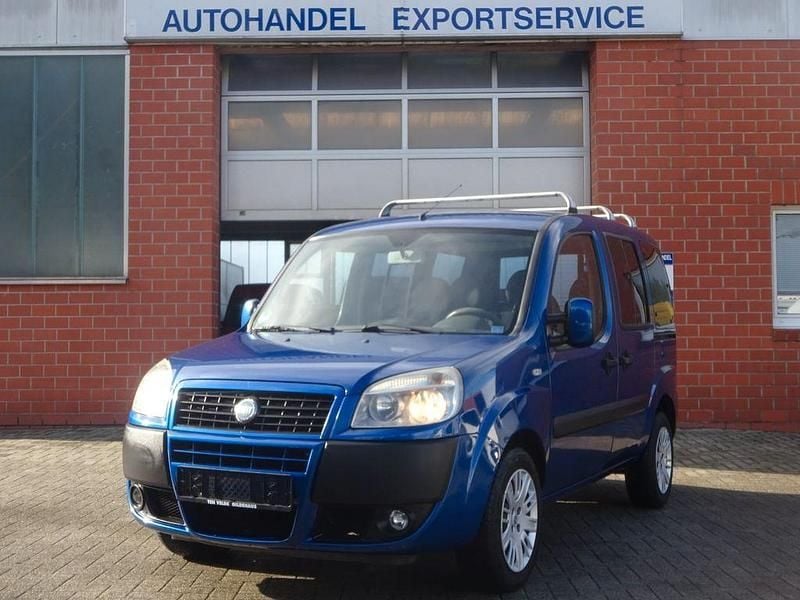 Blau Gebraucht 2007 Fiat Doblò Dynamic Van / Kleinbus | 1.995 € (Superpreis) - Bild 1/4