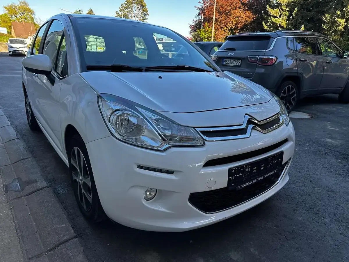 Gebraucht Citroën C3 Tendance 68 PS (50 kW) 2016 Weiß Kleinwagen