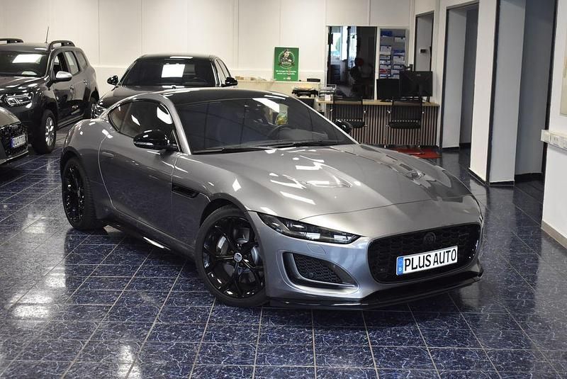 Grau Gebraucht 2021 Jaguar F-Type R-Dynamic Coupé | 38.770 € (Superpreis) - Bild 1/4