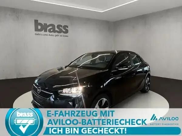 Gebraucht Opel Corsa-e Edition 100 kW (136 PS) 2022 Diamant schwarz (metallic) Kleinwagen