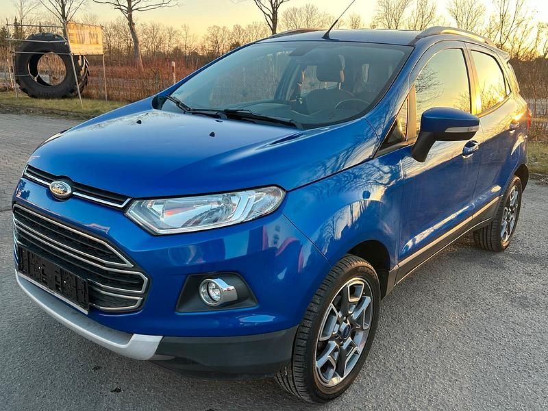 Gebraucht Ford Ecosport Titanium 125 PS (91 kW) 2014 Blau SUV