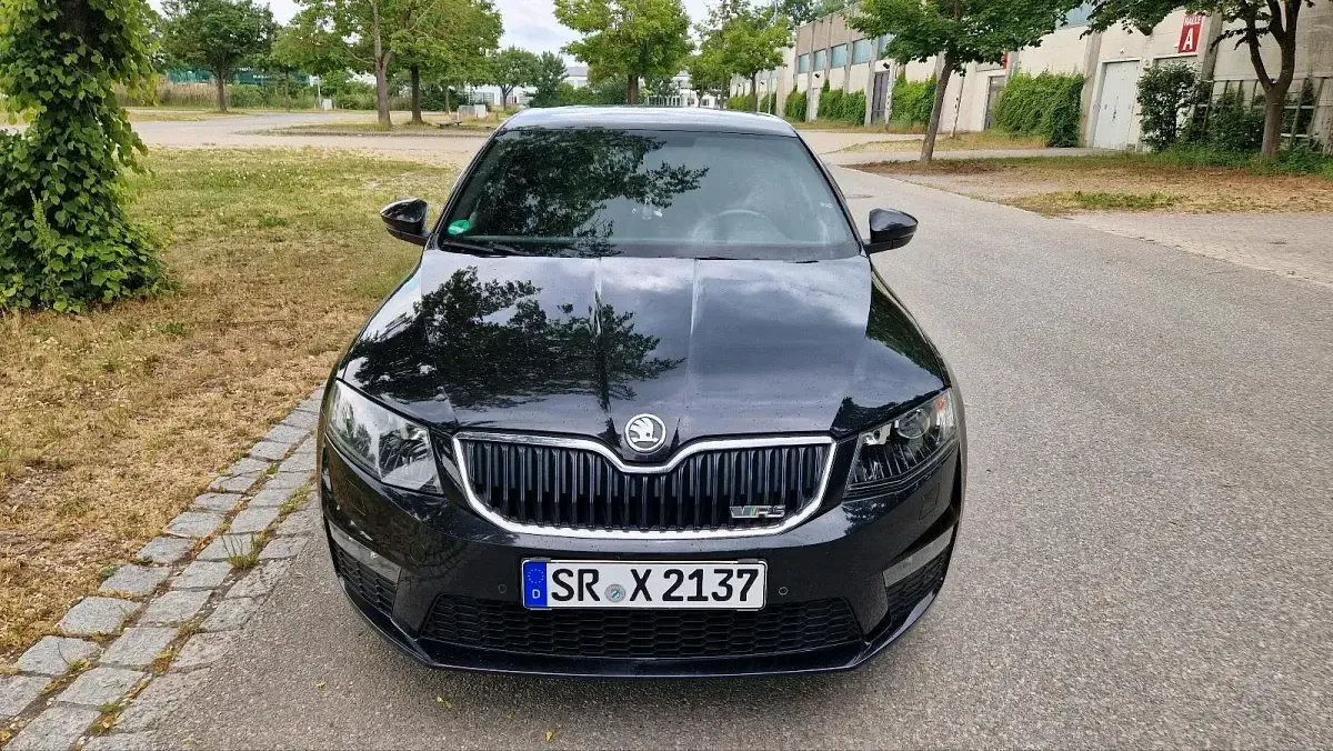 Gebraucht Skoda Octavia RS 184 PS (135 kW) 2014 Schwarz Kombi