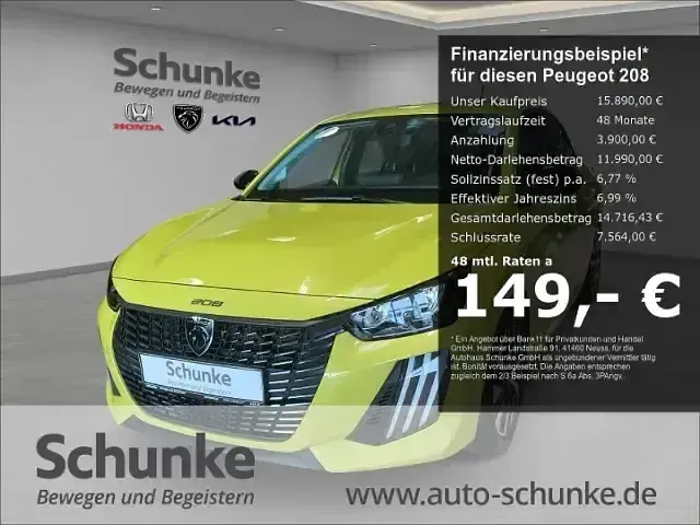 Gebraucht Peugeot 208 Active 75 PS (55 kW) 2024 Kleinwagen