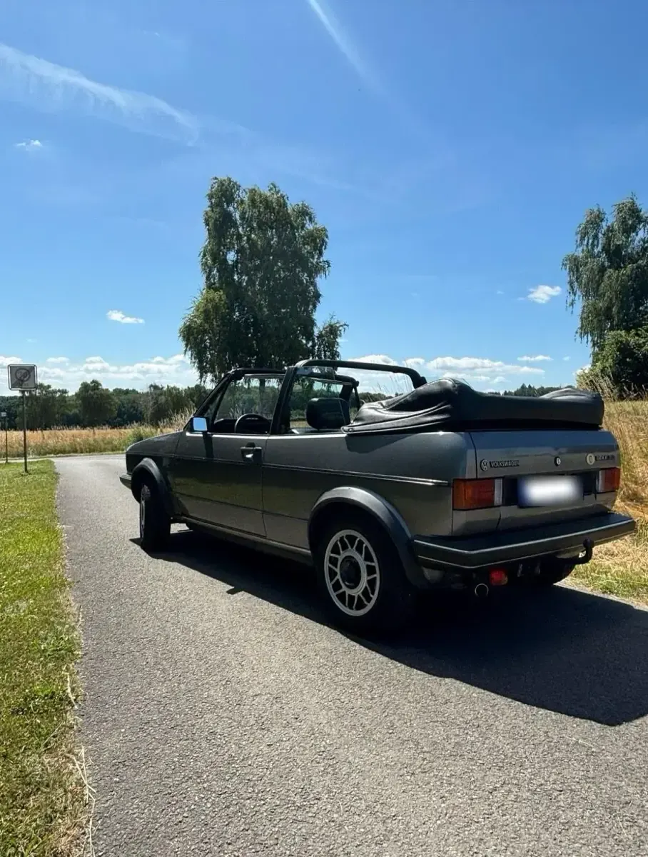 Gebraucht VW Golf Cabriolet GTI 112 PS (82 kW) 1984 Grau Cabrio