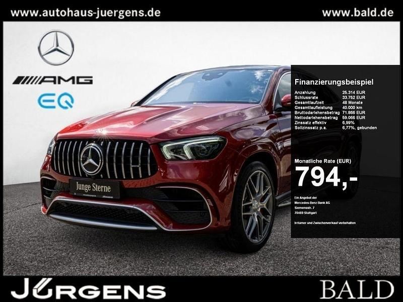 Rot manufaktur lack manufaktur hyazinthrot metallic Gebraucht 2020 Mercedes GLE63 AMG AMG Coupé | 84.380 € (Superpreis) - Bild 1/2