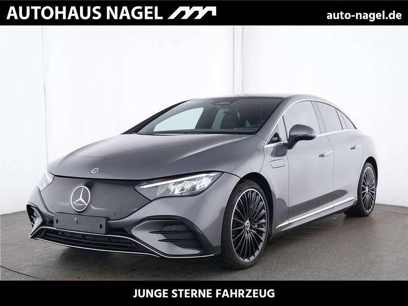 Lack selenitgrau Gebraucht 2024 Mercedes EQE350 AMG line Limousine | 51.900 € (Teuer) - Bild 1/4