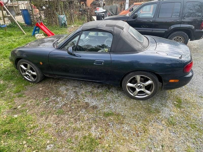 Gebraucht Mazda MX5 110 PS (80 kW) 1999 Blau Cabrio