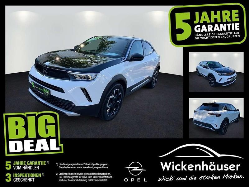 Jade weiss/arktis weiss (metallic) Gebraucht 2021 Opel Mokka Ultimate SUV | 18.790 € (Fairer Preis) - Bild 1/4