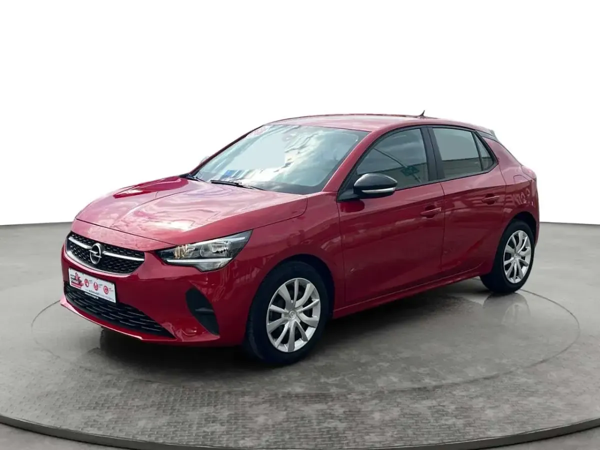 Gebraucht Opel Corsa Edition 75 PS (55 kW) 2023 Chili rot/kardio rot Kleinwagen