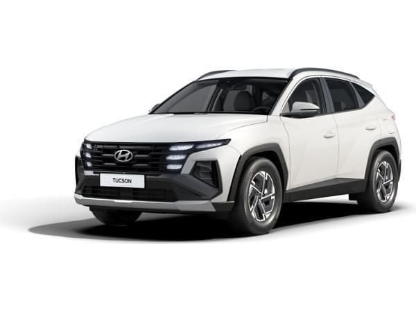 Weiß (atlas white) Neu 2025 Hyundai Tucson Select SUV | 28.900 € (Superpreis) - Bild 1/4