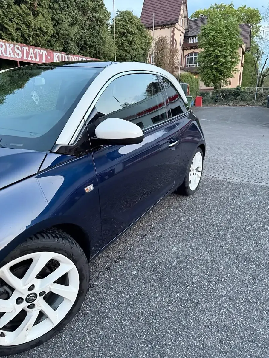 Brugt Opel Adam 69 HK (50 kW) 2014 Blå Hatchback
