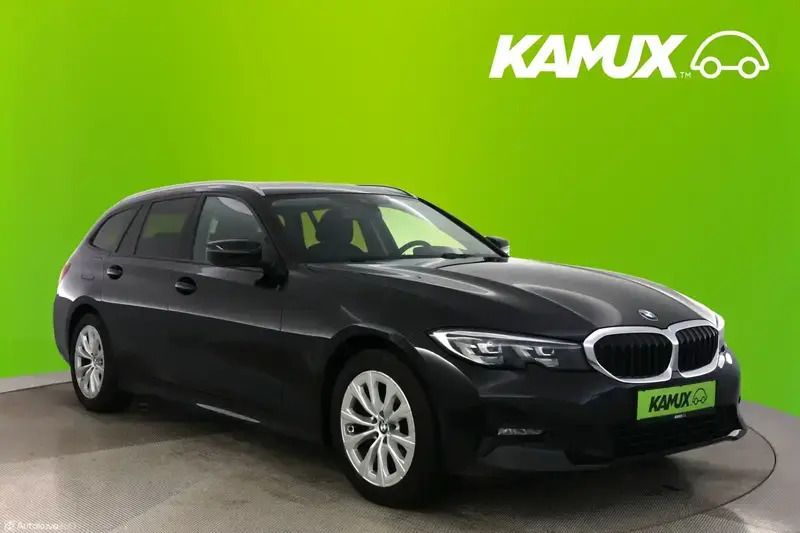 Schwarz Gebraucht 2022 BMW 318 Sport Line Kombi | 22.150 € (Superpreis) - Bild 1/4