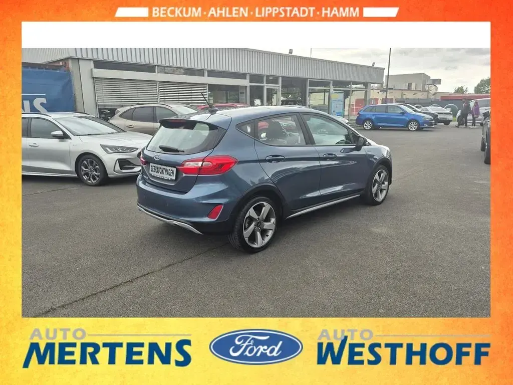 Gebraucht Ford Fiesta Active 140 PS (102 kW) 2019 Blau Kleinwagen