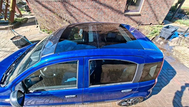 Gebraucht Fiat Panda 60 PS (44 kW) 2010 Blau Kleinwagen