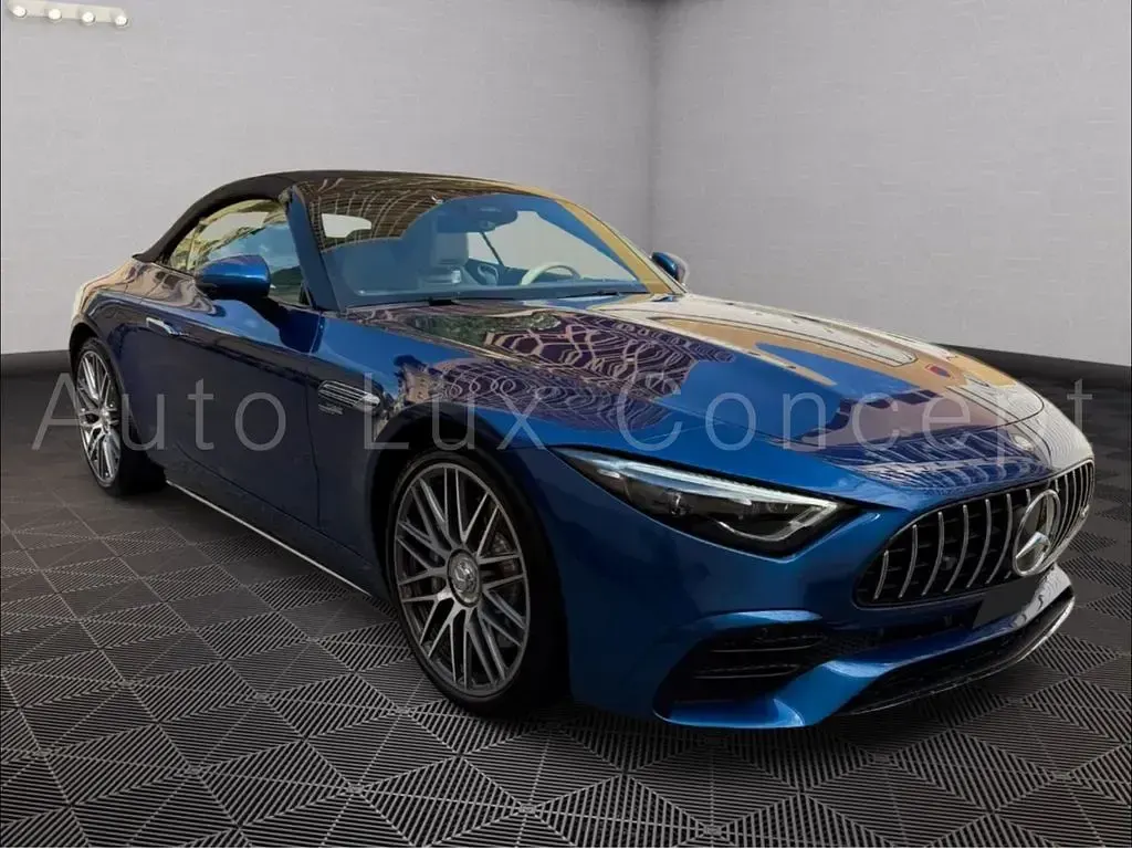 Gebraucht Mercedes SL43 AMG Premium Plus 381 PS (280 kW) 2023 Blau Cabrio