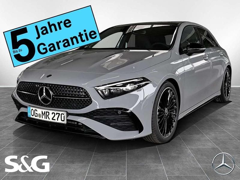 Metalliclack mountaingrau Gebraucht 2025 Mercedes A200 AMG Limousine | 39.890 € (Teuer) - Bild 1/4
