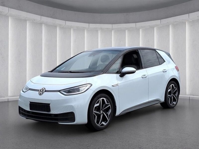 Weiss Gebraucht 2021 VW ID.3 Pro Kleinwagen | 22.649 € (Guter Preis) - Bild 1/4