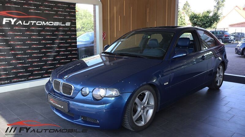 Blau Gebraucht 2001 BMW 316 Compact M Sport Kleinwagen | 3.490 € (Fairer Preis) - Bild 1/4