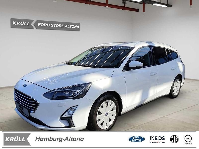 Weiß Gebraucht 2019 Ford Focus Titanium Limousine | 15.511 € (Fairer Preis) - Bild 1/4