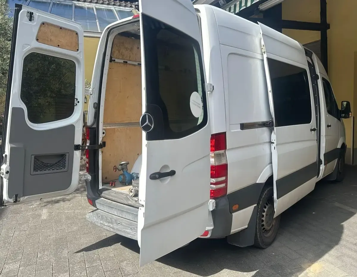 Gebraucht Mercedes Sprinter 129 PS (94 kW) 2012 Weiß Van