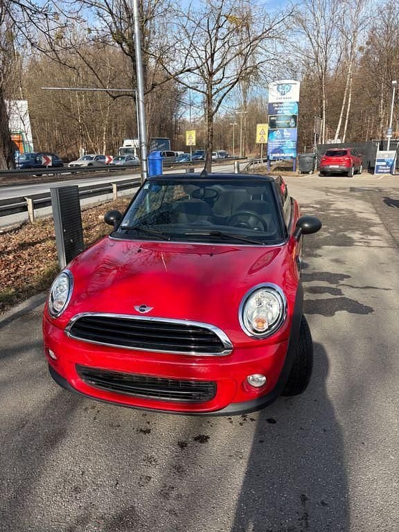 Gebraucht Mini One Cabriolet 98 PS (72 kW) 2011 Rot Cabrio