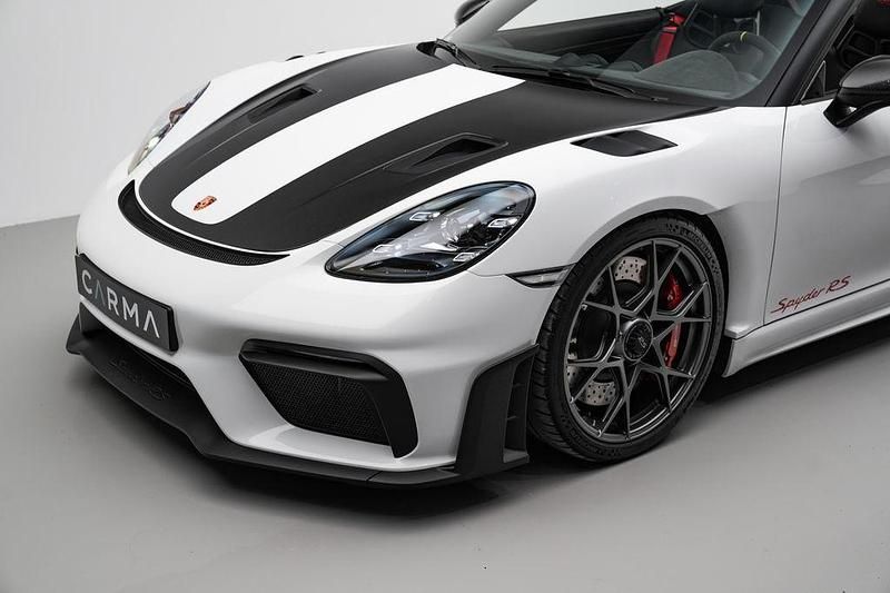 Gebraucht Porsche 718 Spyder 500 PS (367 kW) 2024 Weiß Cabrio