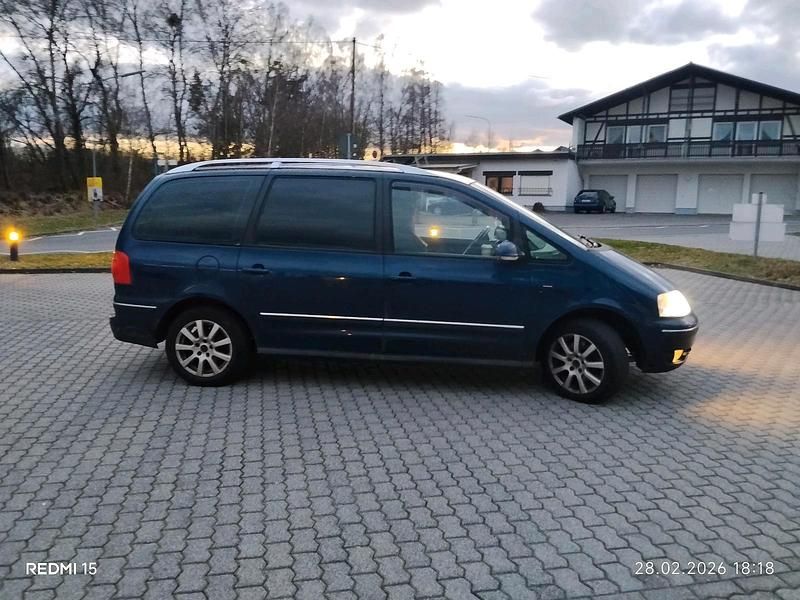 Gebraucht VW Sharan 140 PS (102 kW) 2008 Blau Van / Kleinbus
