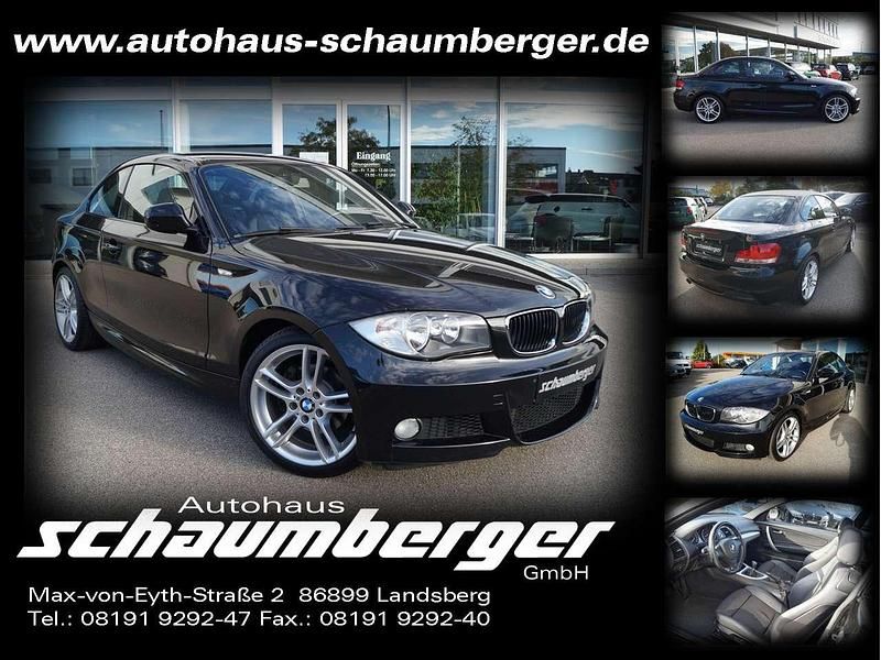 Saphirschwarz Gebraucht 2010 BMW 120 Coupé M Sport Coupé | 13.900 € - Bild 1/4