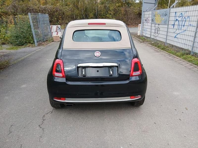 Schwarz Gebraucht 2018 Fiat 500 Lounge Cabrio | 3.950 € (Superpreis) - Bild 1/4