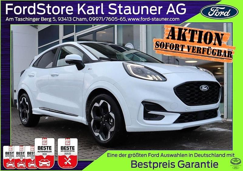 Frozen white Neu 2026 Ford Puma ST-Line X SUV | 27.280 € - Bild 1/4