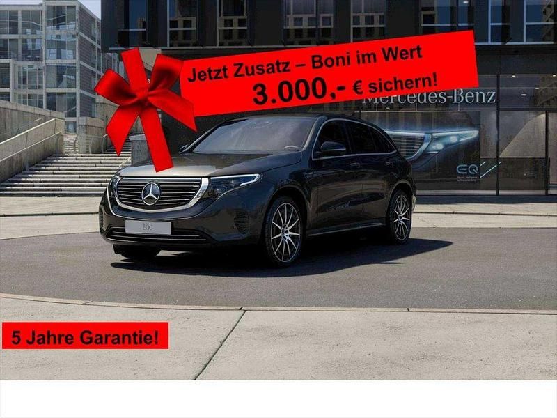 Metalliclack graphitgrau (metallic) Gebraucht 2022 Mercedes EQC400 Electric Art SUV | 36.779 € (Fairer Preis) - Bild 1/4