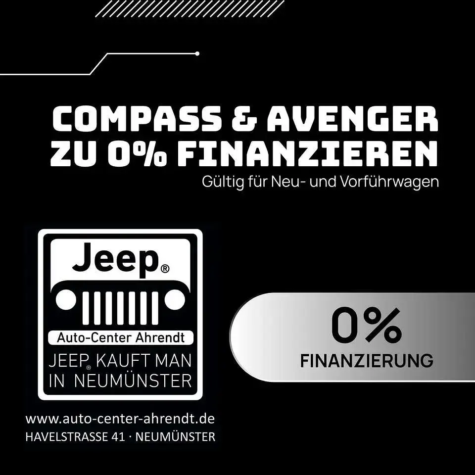 Neu Jeep Compass Altitude 145 PS (106 kW) 2026 Grün SUV