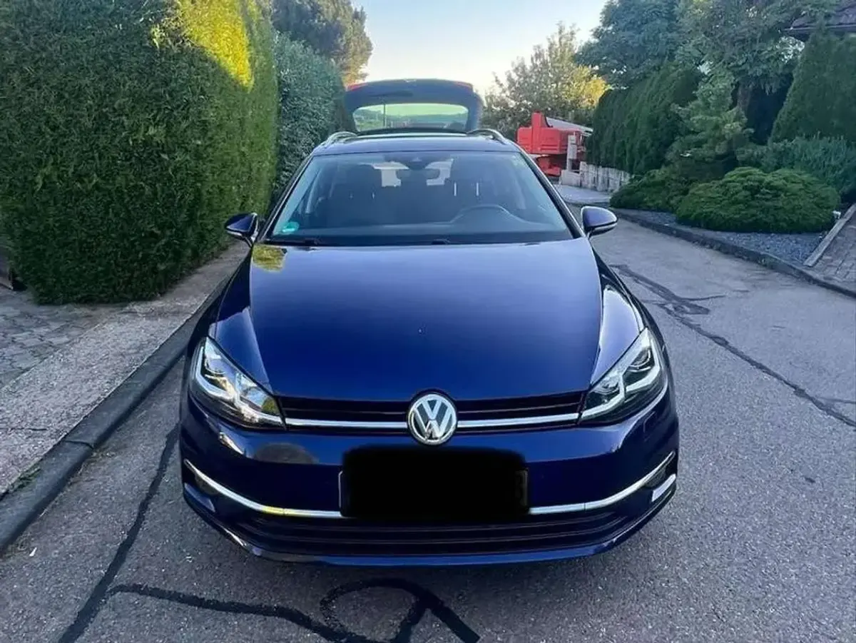 Gebraucht VW Golf VII Comfortline 150 PS (110 kW) 2017 Blau Kombi