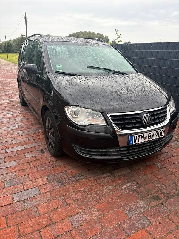 Gebraucht VW Touran 2007 Schwarz Van / Kleinbus