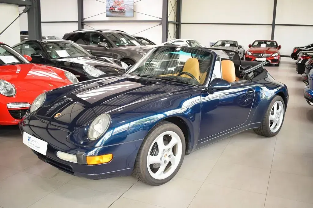 Gebraucht Porsche 993 286 PS (210 kW) 1997 Blau Cabrio