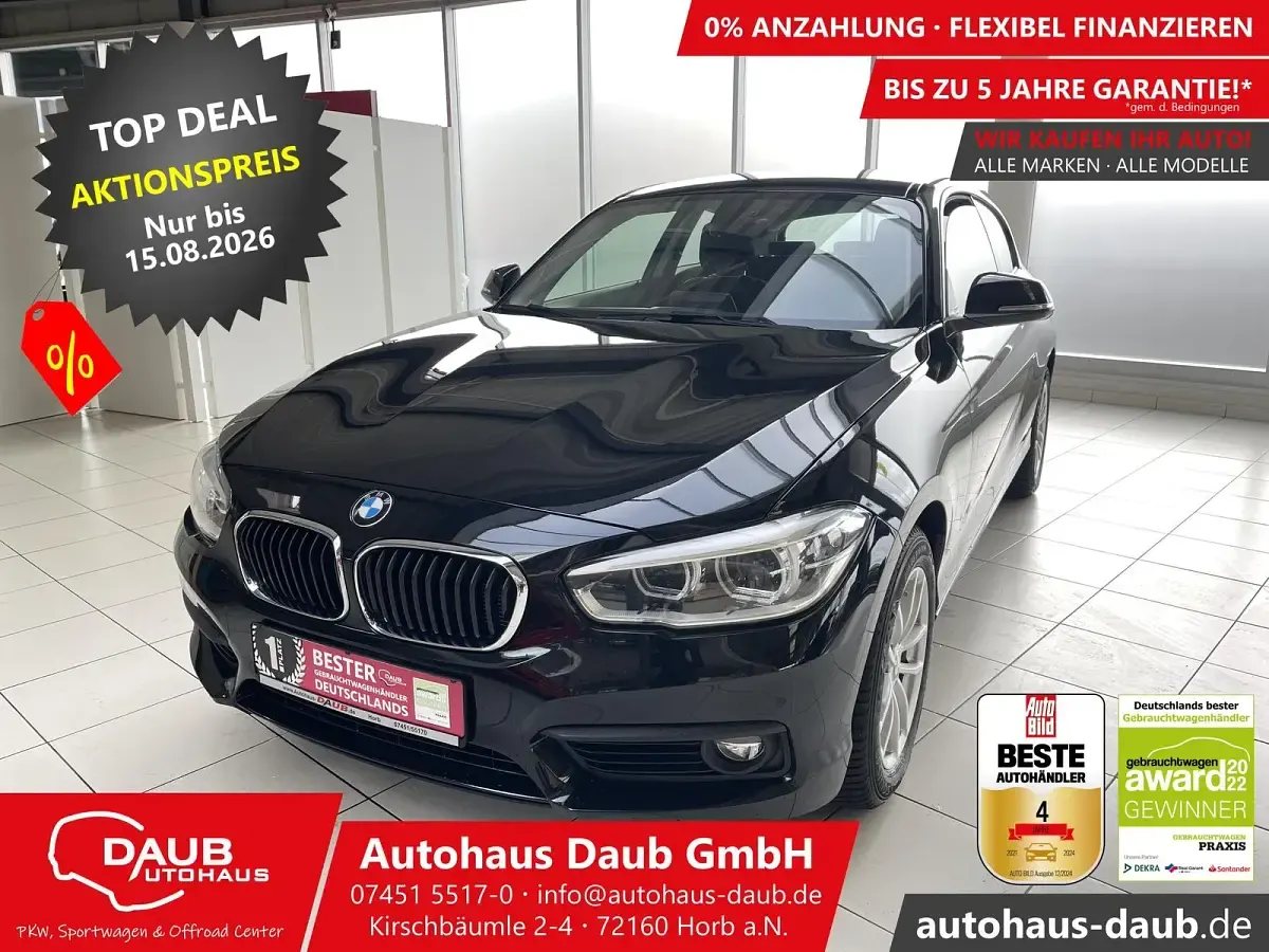 Gebraucht BMW 118 Advantage 150 PS (110 kW) 2018 Kleinwagen