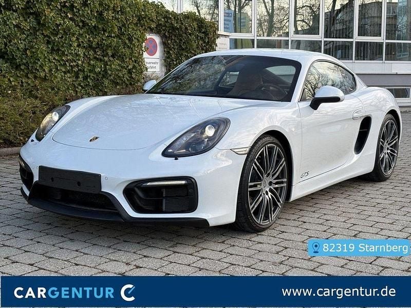 Carraraweiss/gletscherweiss Gebraucht 2014 Porsche Cayman GTS Sport Coupé | 62.980 € (Fairer Preis) - Bild 1/4