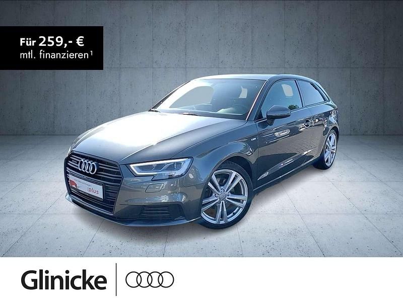 Daytonagrau perleffekt Gebraucht 2017 Audi A3 Sport Limousine | 19.820 € (Fairer Preis) - Bild 1/2