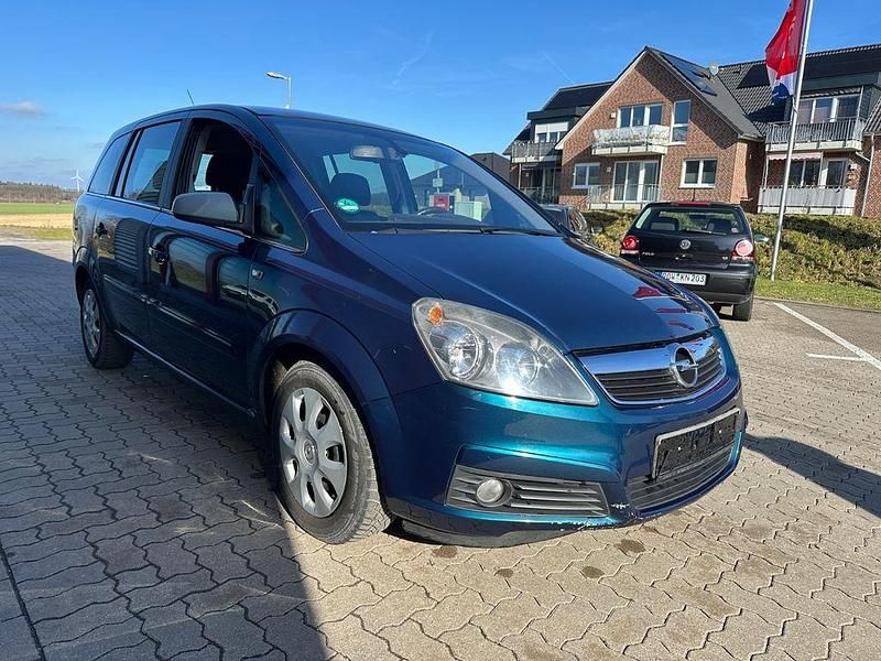 Gebraucht Opel Zafira 105 PS (77 kW) 2007 Grün Van / Kleinbus